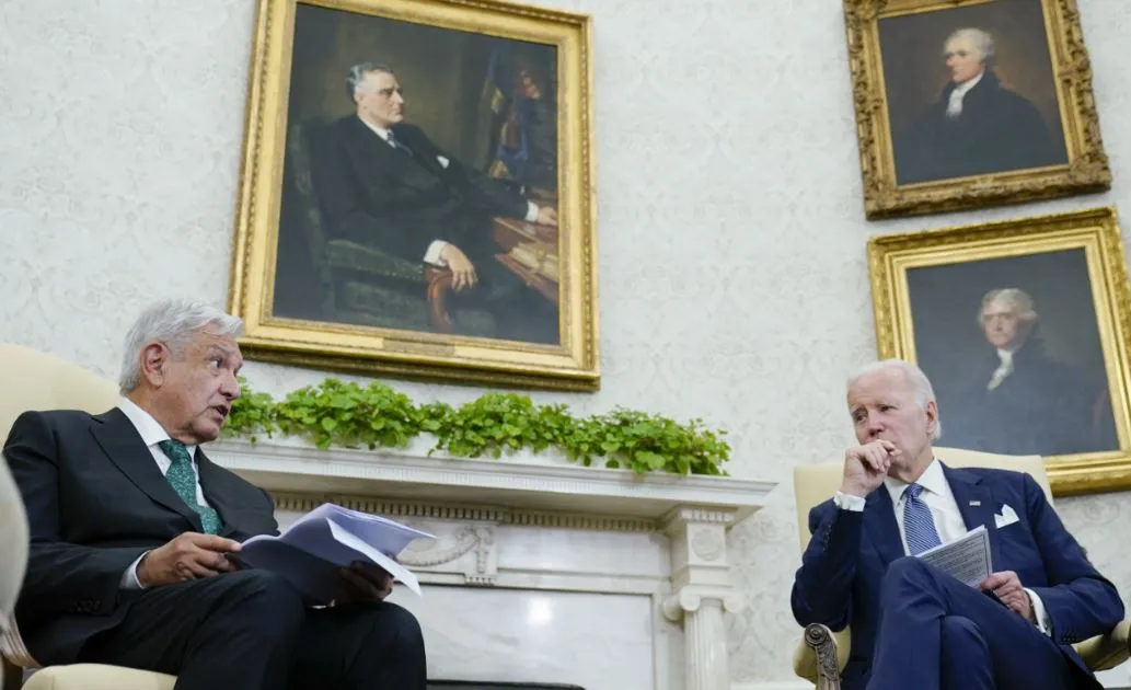 Reunión entre AMLO y Biden