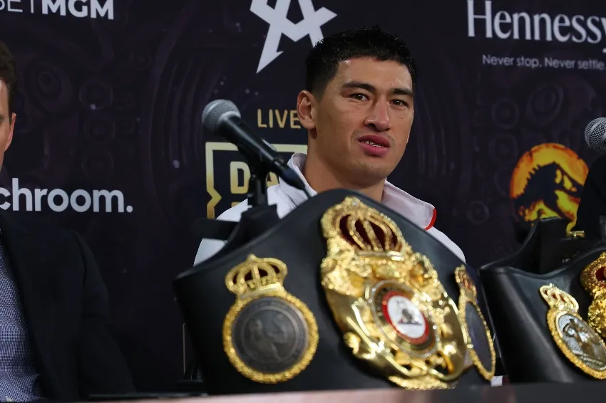 Bivol tras vencer a Canelo