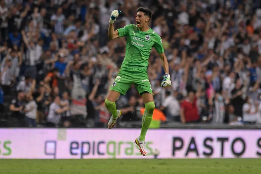 Andrada en el partido vs América de Cali