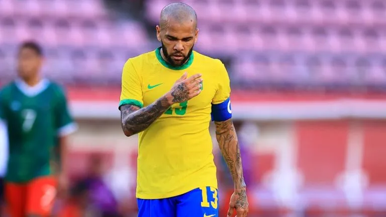 Dani Alves en los Juegos Olímpicos de Tokio 2020