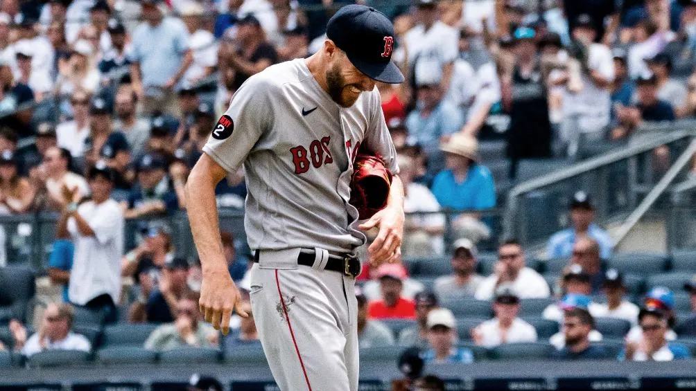 Chris Sale se lesionó en la primera entrada