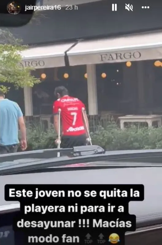 ESPECIAL Macías en muletas captado por Jair Pereira