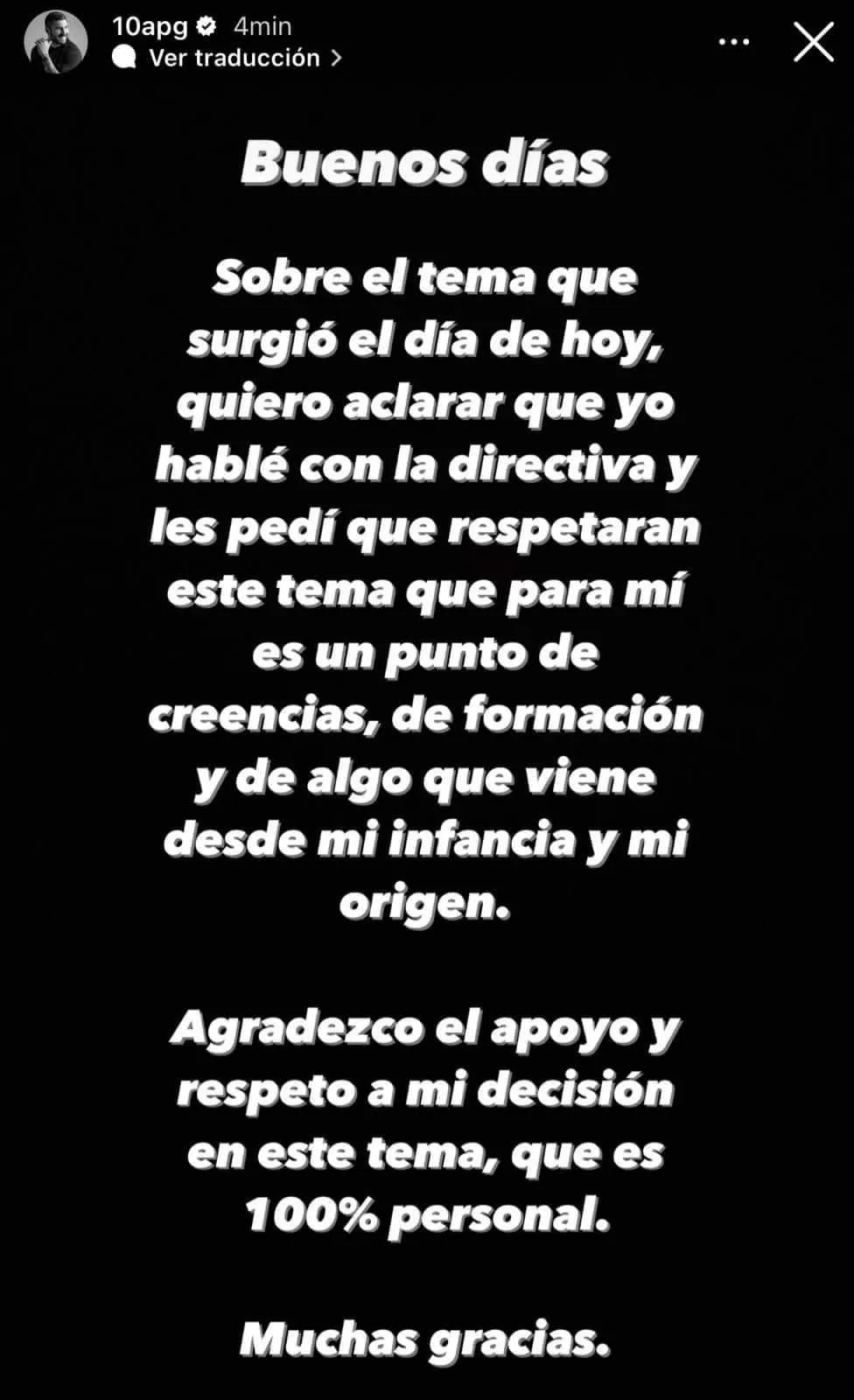 Comunicado de Gignac