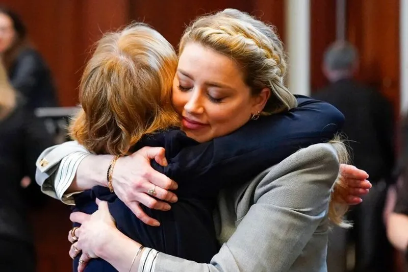 Amber Heard en el juicio