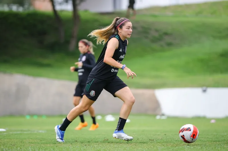 Katty Martínez en entrenamiento