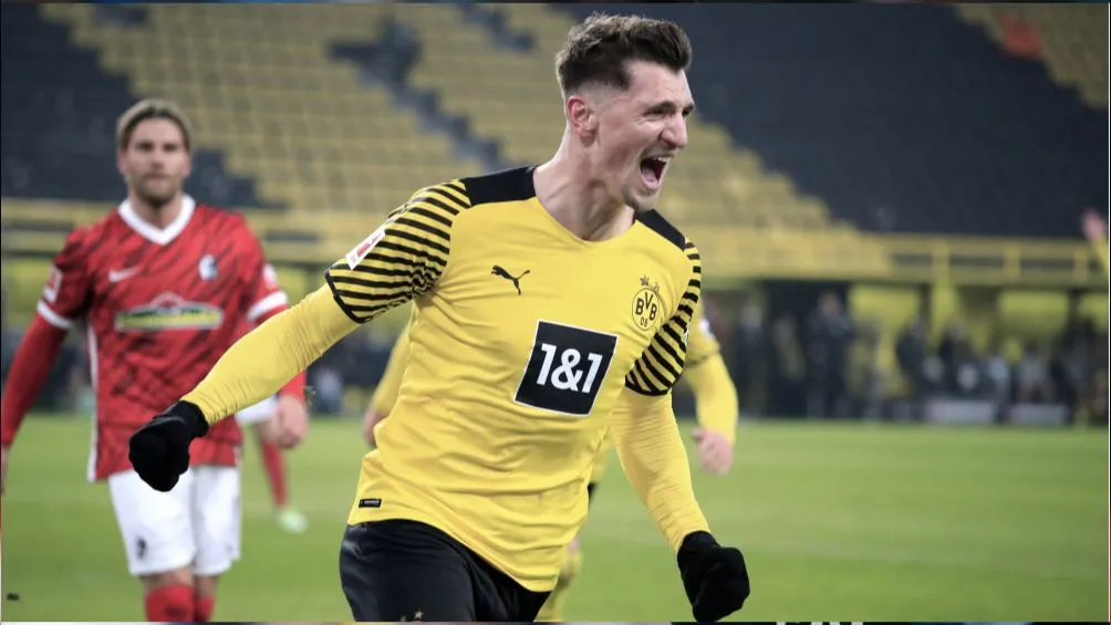 Meunier como jugador del Dortmund