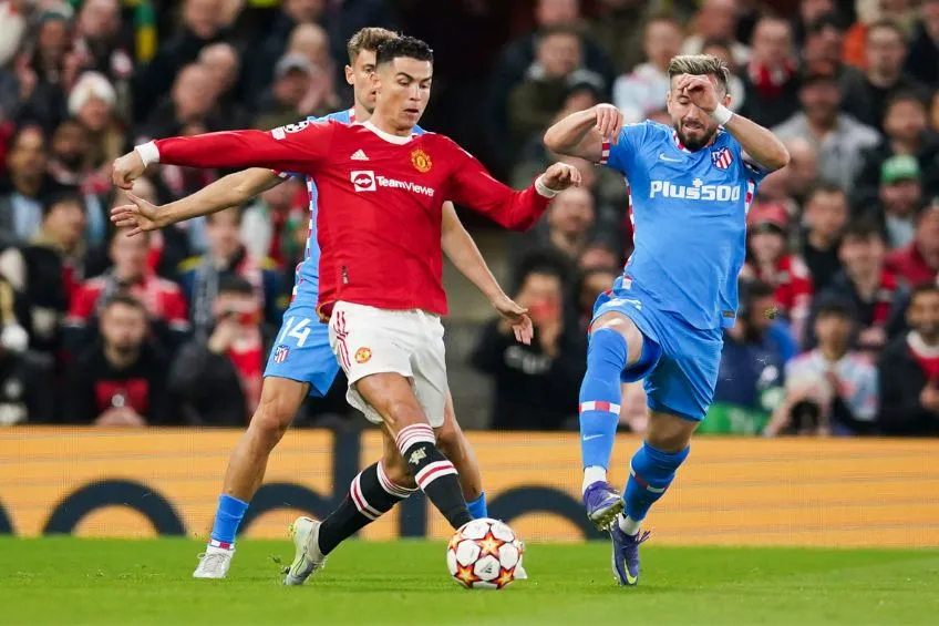 AP Cristiano Ronaldo jugando con el Manchester United