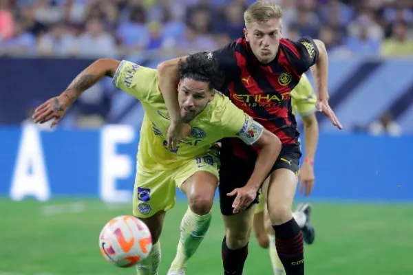 El City enfrentó en un amistoso al América