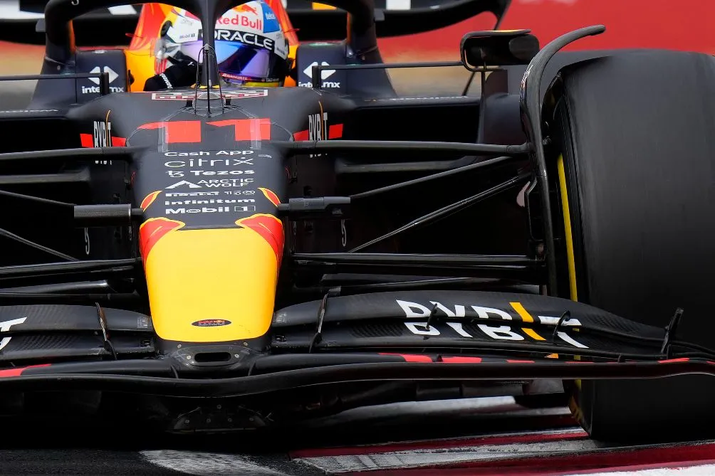 Checo Pérez en el Gran Premio de Hungría