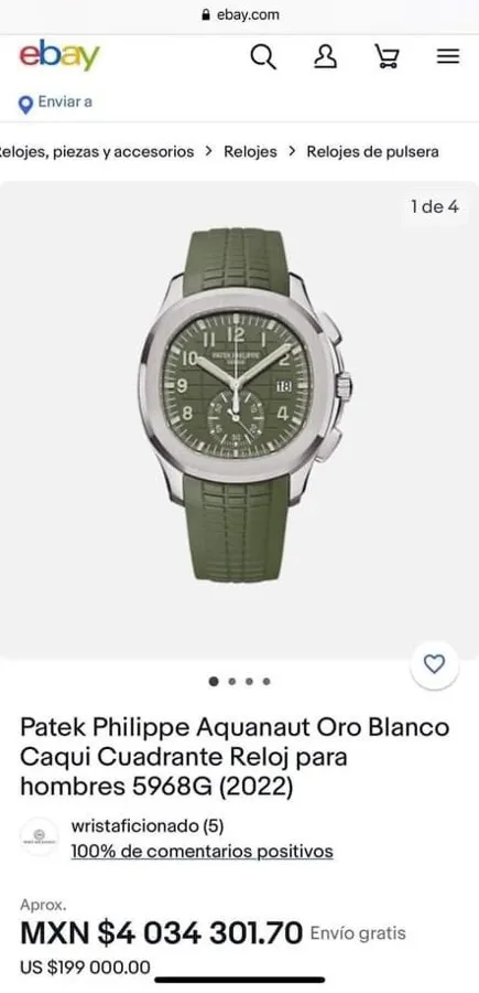 Costoso reloj de Irarragorri