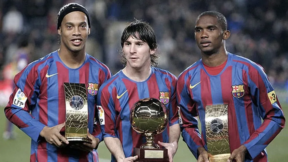 AP Samuel en su etapa con el Barcelona