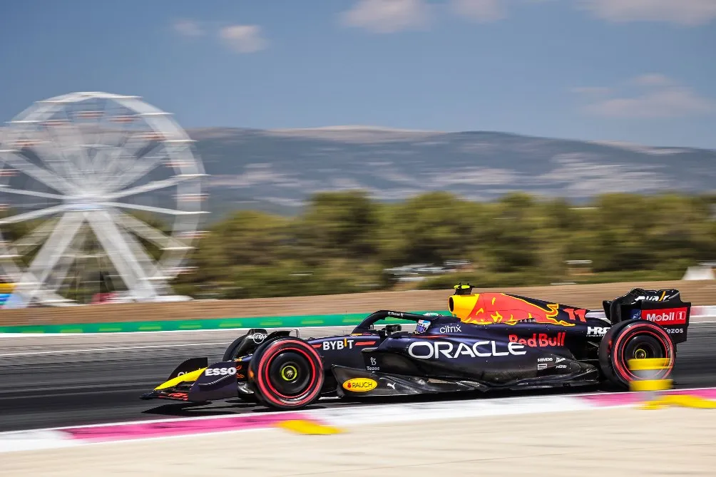 Checo Pérez en el GP de Francia