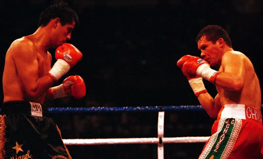 Pelea entre Chávez y Miguel Ángel González en 1998