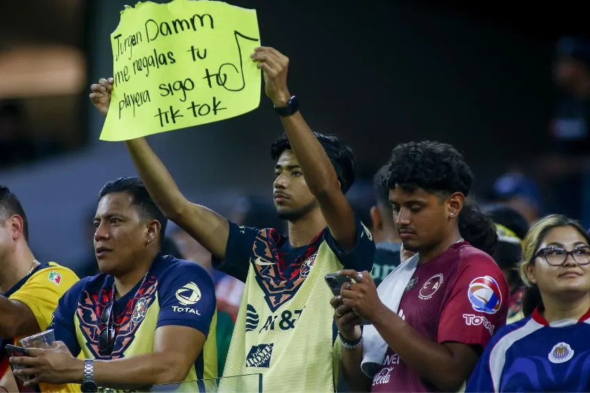 Aficionados de América durante un partido