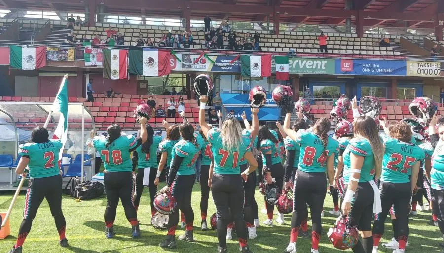 El combinado nacional celebra triunfo