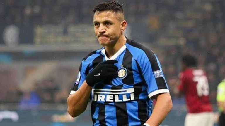 AP Alexis Sánchez en juego del Inter de Milán