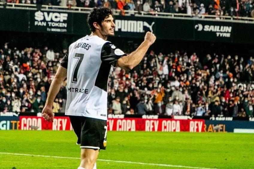 INSTAGRAM: @GoncaloGuedes15 Gonçalo Guedes festejando un gol