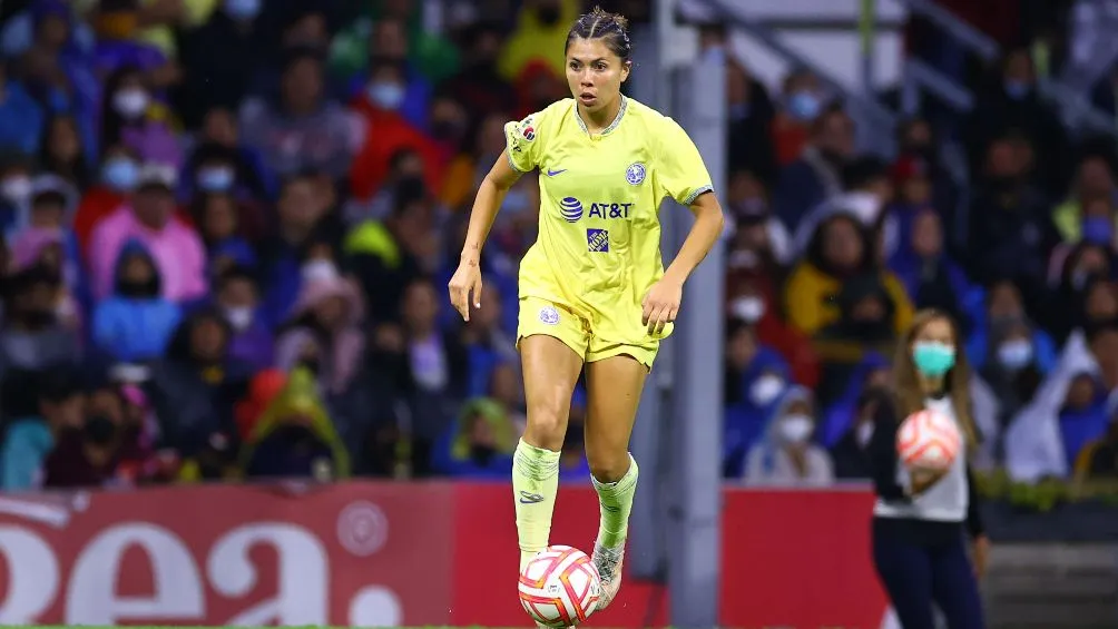 IMAGO7 Kiana Palacios, delantera de las Águilas Femenil