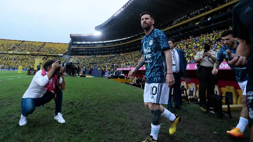 Lionel Messi fue recordado por el entrenador del City