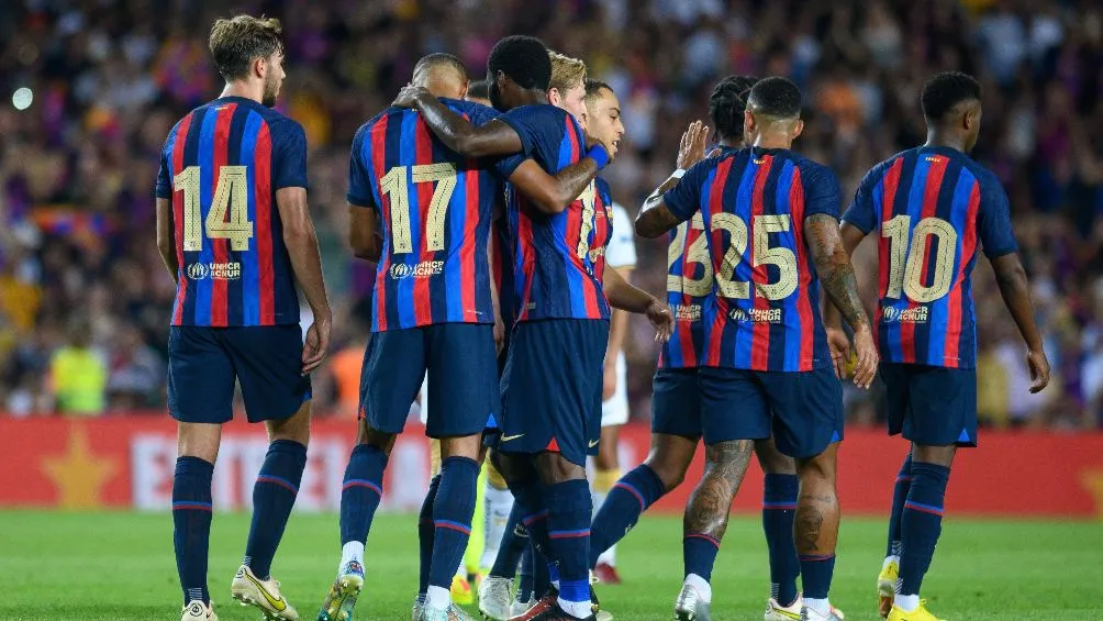 Barcelona le dio una paliza al cuadro universitario