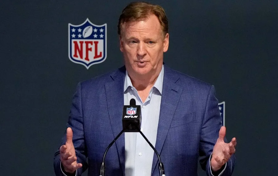 Roger Goodell en conferencia