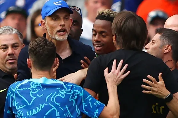 Conte y Tuchel protagonizaron el polémico momento