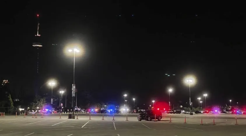 Estacionamiento del parque de diversiones