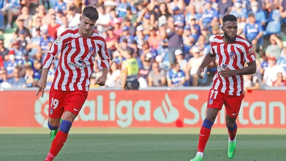 Morata logró doblete con el Atlético