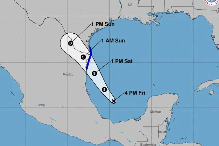 Meteorólogos emitieron alerta por tormenta tropical