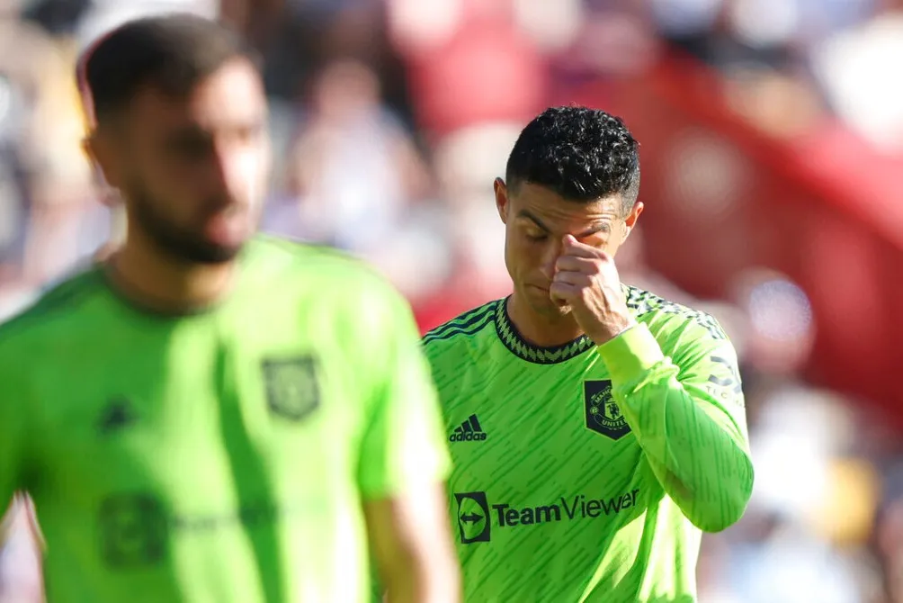 AP Cristiano Ronaldo no esta agusto en el Manchester United
