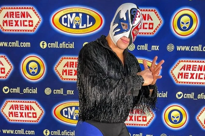 INSTAGRAM: @Atlantis.Jr Atlantis Jr. durante un evento del CMLL