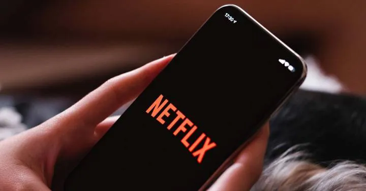 Logo de Netflix en un dispositivo