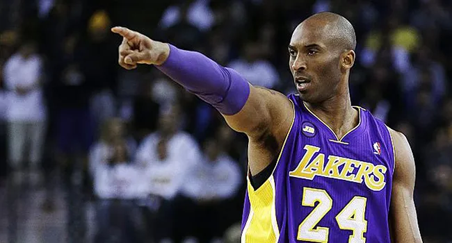 'Black Mamba' durante un juego de los Lakers