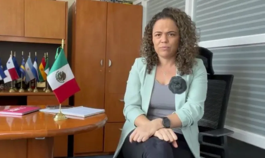 Mariana Gómez del Campo en su despacho