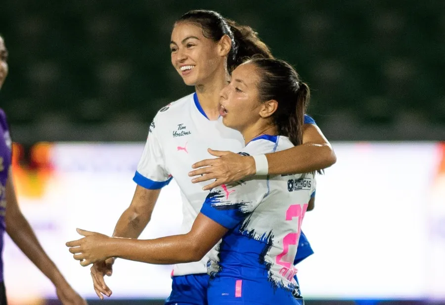 Bárbara Olivieri tras marcar