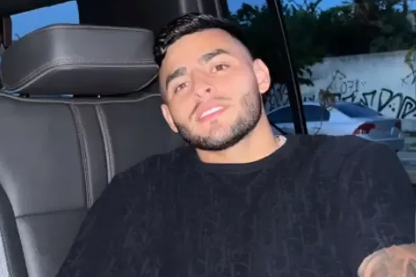 INSTAGRAM @ALEXISVEGA.9 Vega de camino al concierto de reguetón