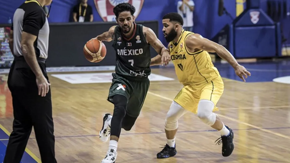 FBA Jorge Gutierrez en jugada vs Colombia