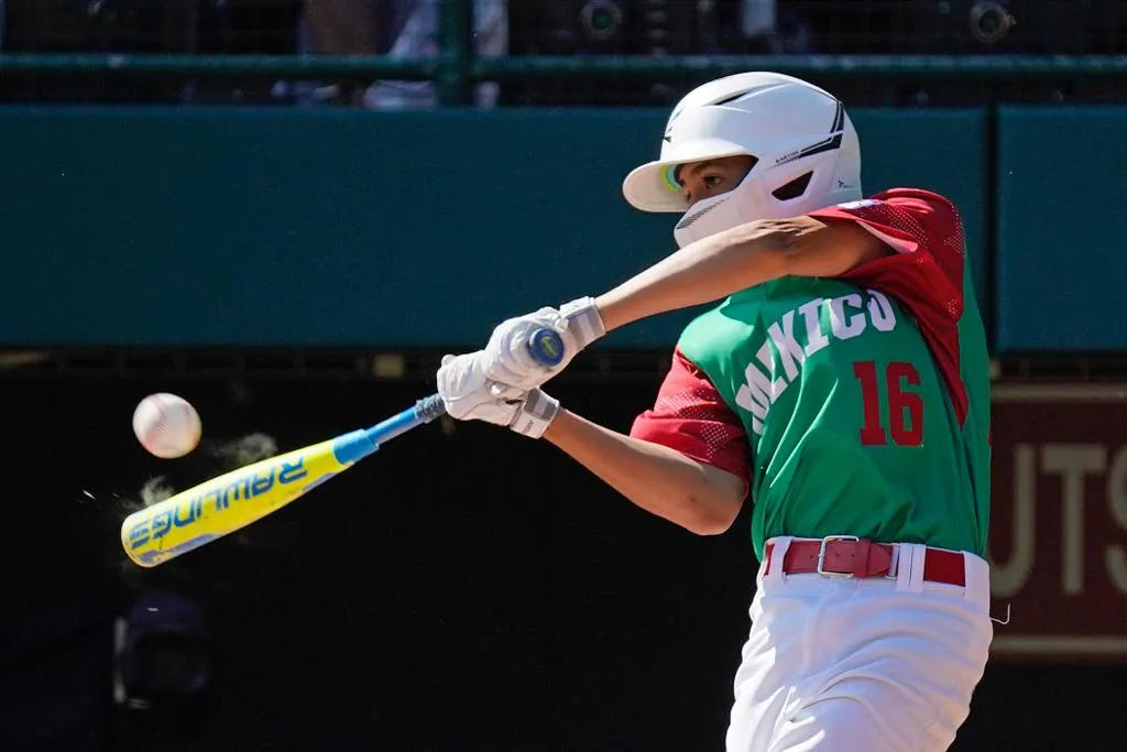 Bateador mexicano en la Serie Mundial de Ligas Menores 2022