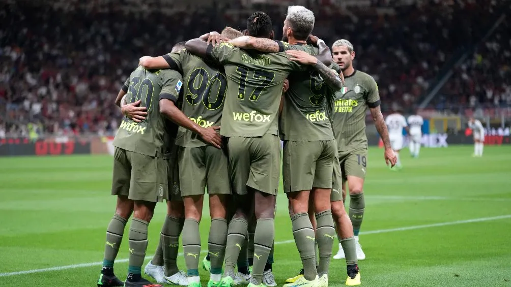 El cuadro del Milan se mantiene en lo más alto de la Serie A