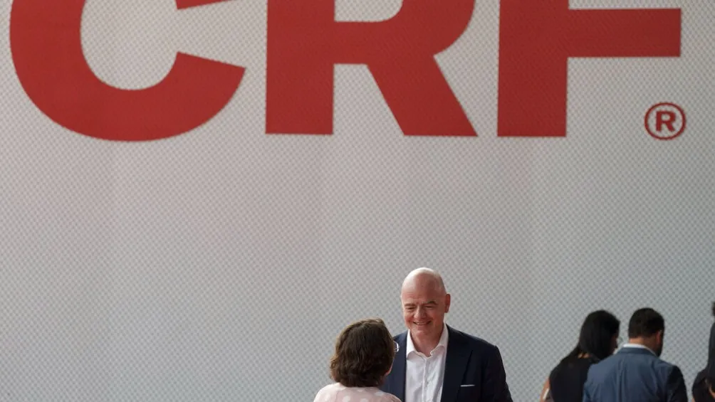 Gianni Infantino está en Costa Rica