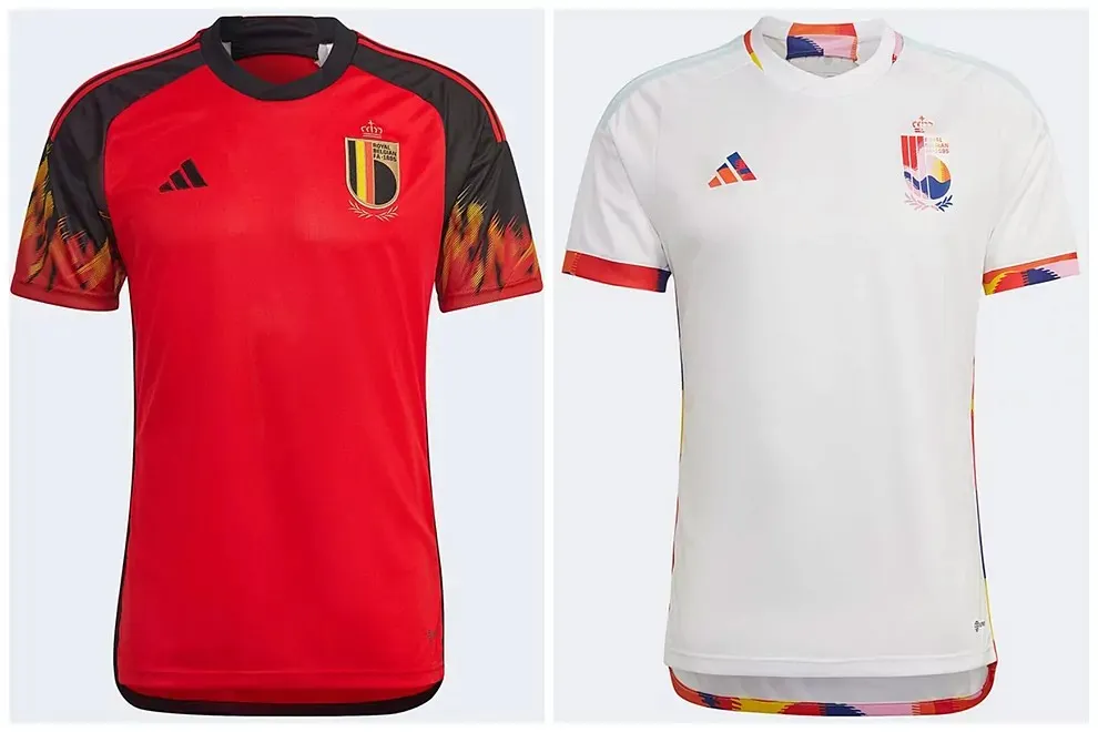 Jersey de Bélgica para Qatar 2022