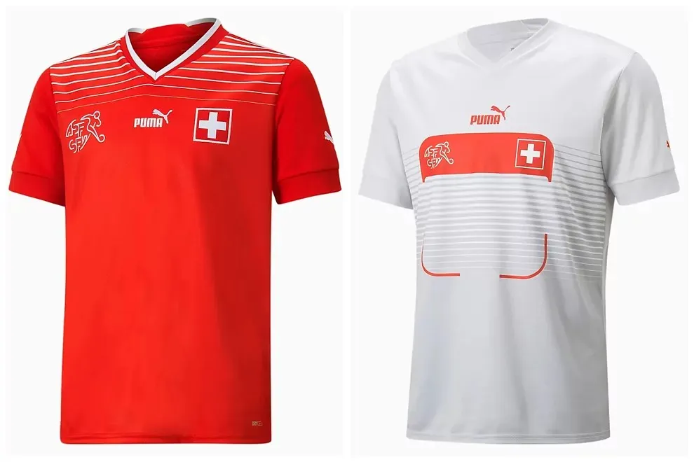 Jersey de Suiza para Qatar 2022