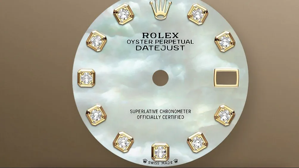 La esfera de Nácar del Lady-Datejust