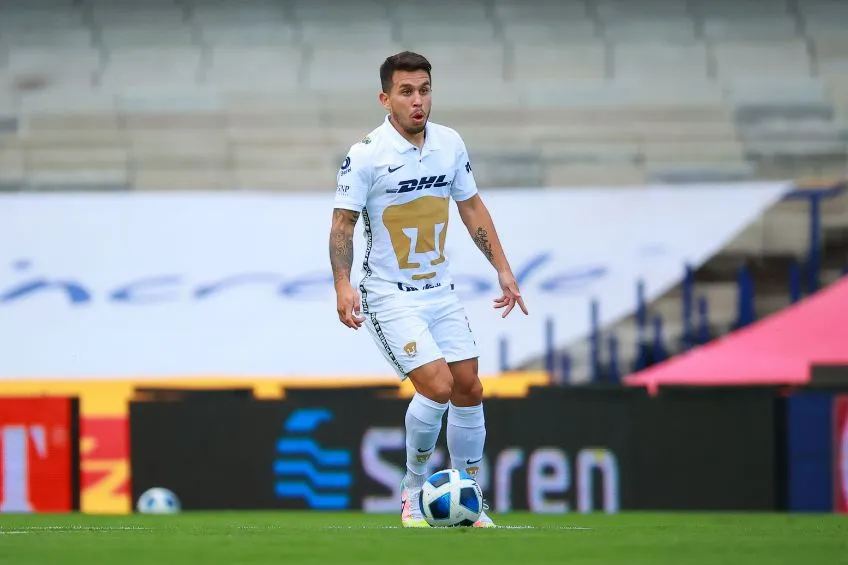 IMAGO7 Cristian Battocchio durante un partido de Pumas