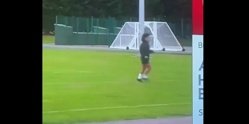 'Fantasma' de Maradona apareció durante una entrevista