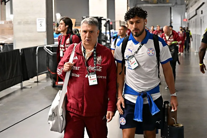 Gerardo Martino y Bruno Valdez