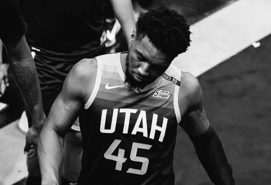 Donovan Mitchell en Utah