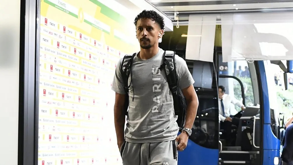 TWITTER: @PSG_Inside Llegando al estadio del Nantes