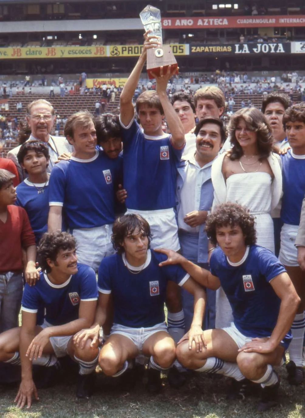 Wendy Mendizabal fue campeón con Cruz Azul