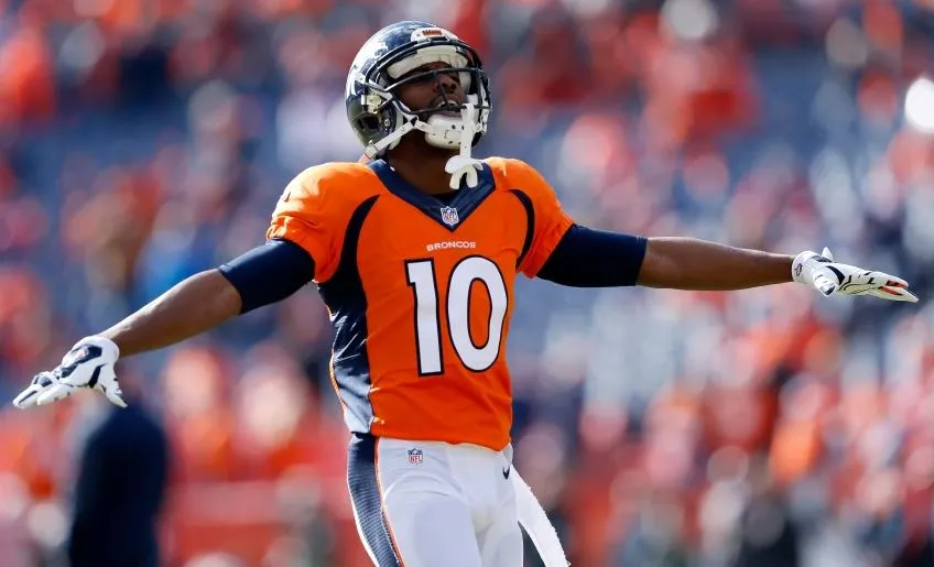 ESPECIAL Emmanuel Sanders festeja una jugada
